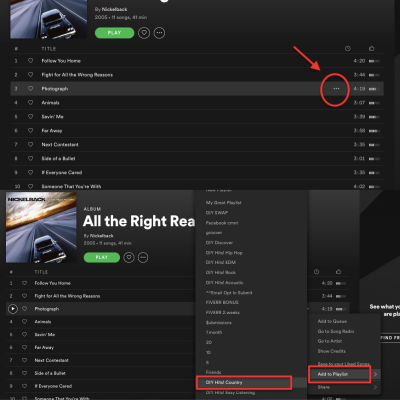 Cant follow or download spotify playlist for mac catalina